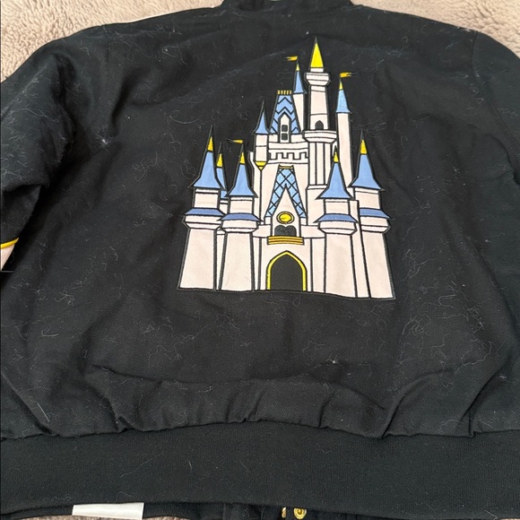 Disney Black and Pink Checkered Jacket size xl - Picture 6 of 9